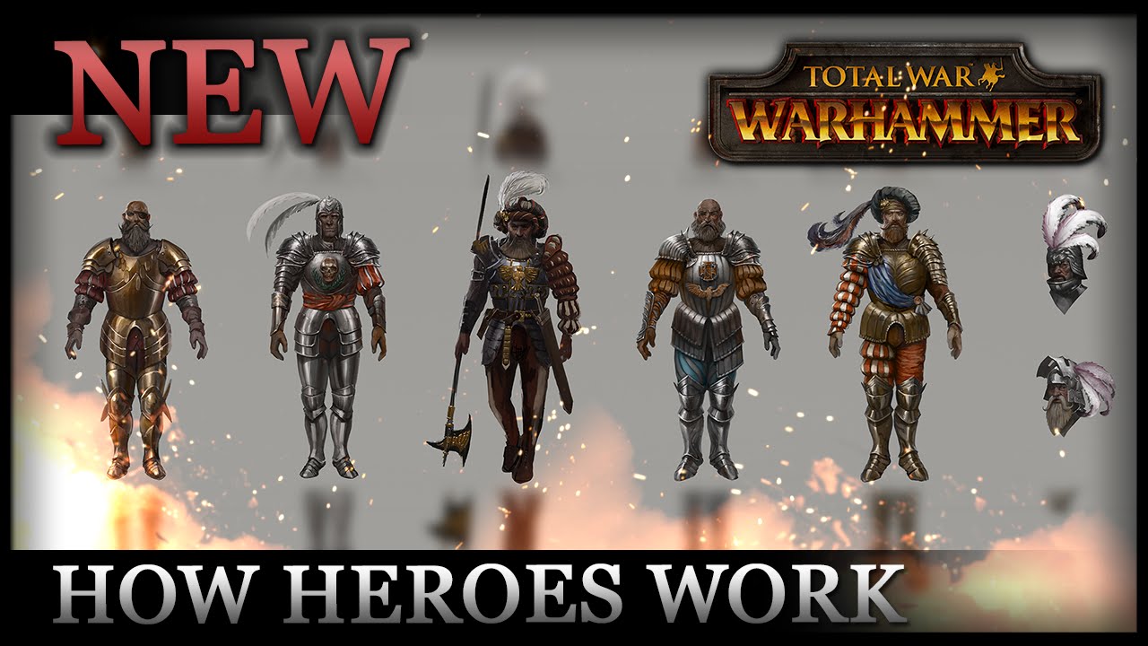 total war warhammer empire heroes